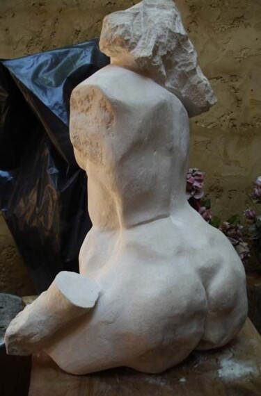 Sculpture intitulée "LA SOURCE - (autre…" par Michel Moskovtchenko, Œuvre d'art originale, Pierre