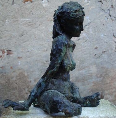 Скульптура под названием "ANNIE C - (profil D)" - Michel Moskovtchenko, Подлинное произведение искусства, Металлы
