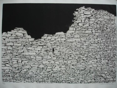 Drawing titled "1980 MUR A GOULT  G…" by Michel Moskovtchenko, Original Artwork, Other