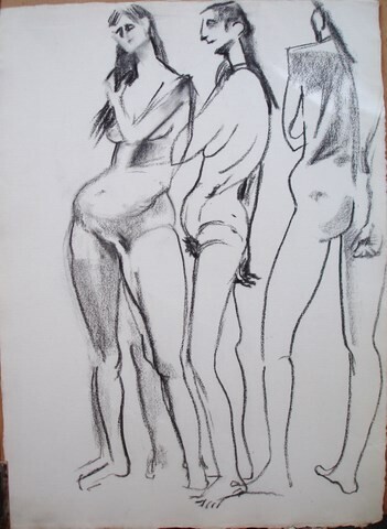 Drawing titled "1994 LA GRANDE SOPH…" by Michel Moskovtchenko, Original Artwork, Other