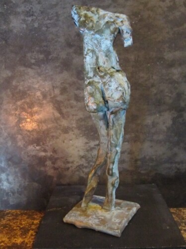 Sculpture intitulée "FEMME ARBRE" par Michel Moskovtchenko, Œuvre d'art originale, Métaux