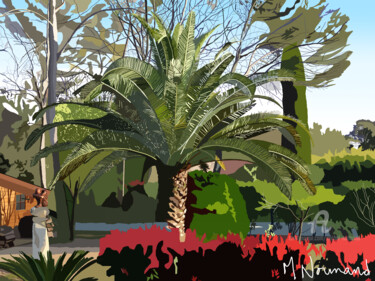 Arte digital titulada "2019-04-28-jardin-v…" por Michel Normand, Obra de arte original, Otro