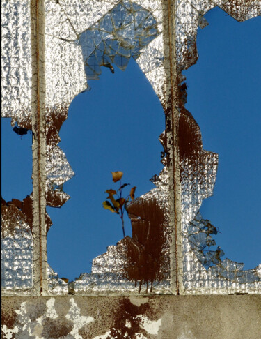 Fotografie getiteld "Éclat de verre" door Michel Paulin, Origineel Kunstwerk, Digitale fotografie