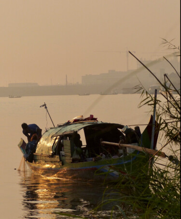 Photography titled "Mekong" by Michel Paulin, Original Artwork, Digital Photography