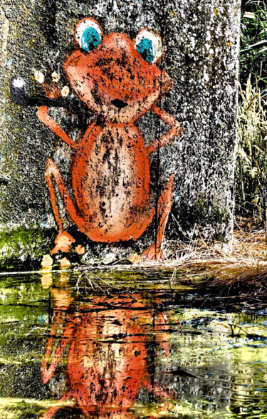 Photography titled "P’tite Grenouille" by Michel Paulin, Original Artwork, Digital Photography