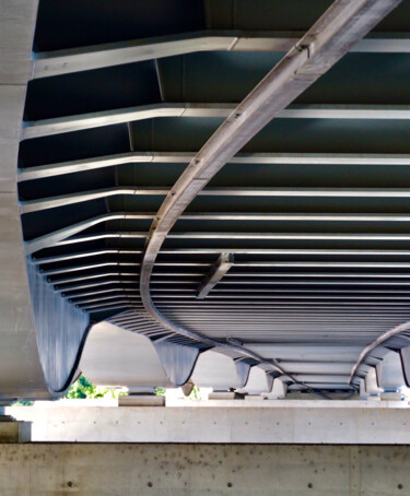 Photographie intitulée "Sous les ponts .. n…" par Michel Paulin, Œuvre d'art originale, Photographie numérique