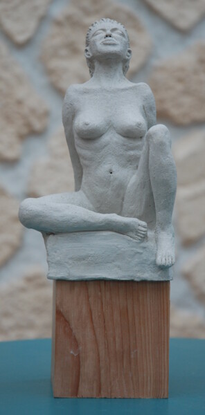 Sculpture titled "Plenitude" by Michel Rieb, Original Artwork, Clay