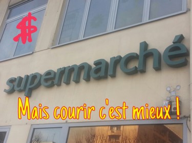 Photographie intitulée "supermarche.jpg" par Michel Salet, Œuvre d'art originale