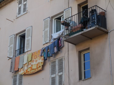 Photographie intitulée "nice-balcon.jpg" par Michel Salet, Œuvre d'art originale