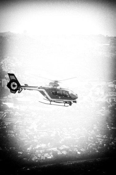 Photographie intitulée "Helicopter2" par Michel Spingler, Œuvre d'art originale, Photographie numérique