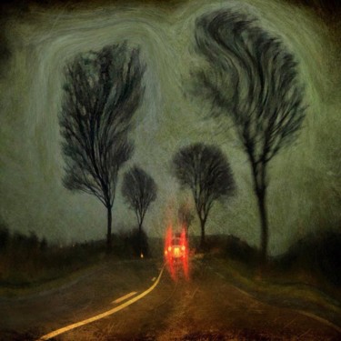 Arts numériques intitulée "Sur la route.jpg" par Michel Staumont, Œuvre d'art originale, Photo montage
