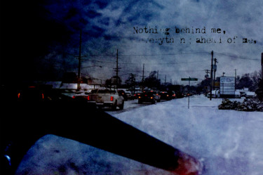 Цифровое искусство под названием "nothing behind me,…" - Michel Tabanou, Подлинное произведение искусства, Другой