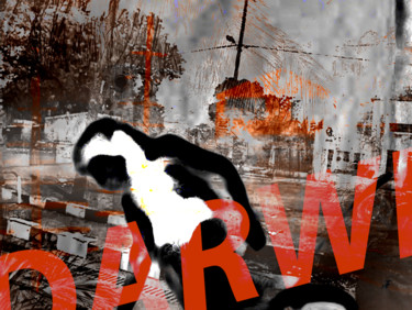 Digital Arts titled "DARWIN" by Michel Tabanou, Original Artwork, Digital Painting