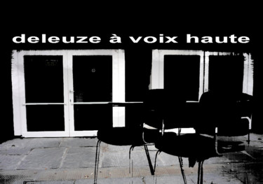 「deleuze à voix haute」というタイトルのデジタルアーツ Michel Tabanouによって, オリジナルのアートワーク, デジタル絵画