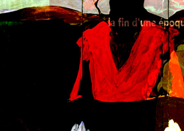 Digital Arts titled "la fin d'une époque" by Michel Tabanou, Original Artwork, Digital Painting