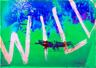 Digital Arts titled "WILD" by Michel Tabanou, Original Artwork, Digital Painting