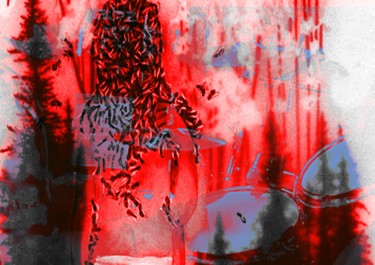 「martin kippenberger…」というタイトルのデジタルアーツ Michel Tabanouによって, オリジナルのアートワーク, デジタル絵画
