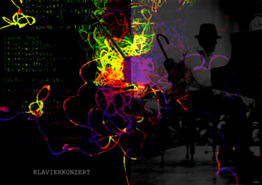 Цифровое искусство под названием "klavierkonzert - Sy…" - Michel Tabanou, Подлинное произведение искусства, Цифровая живопись