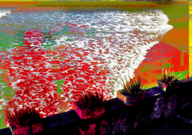 Digital Arts titled "west coast californ…" by Michel Tabanou, Original Artwork, Digital Painting