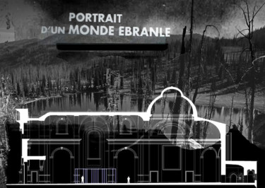 Digitale Kunst mit dem Titel "portrait d'un monde…" von Michel Tabanou, Original-Kunstwerk, Digitale Malerei