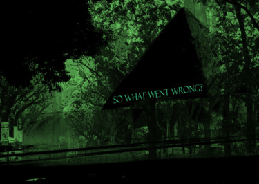 数字艺术 标题为“so what went wrong ?” 由Michel Tabanou, 原创艺术品, 数字油画