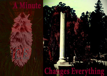 Digital Arts titled "a minute changes ev…" by Michel Tabanou, Original Artwork, Digital Painting