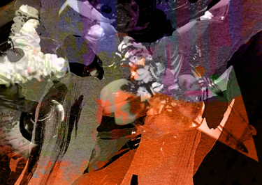 Arte digitale intitolato "selfood 3 janvier 2…" da Michel Tabanou, Opera d'arte originale, Pittura digitale