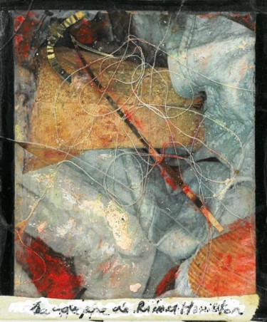 Pittura intitolato "la nappe de Richard…" da Michel Tabanou, Opera d'arte originale, Acrilico