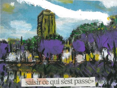 Painting titled "Saisir ce qui s'est…" by Michel Tabanou, Original Artwork, Acrylic