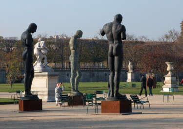 Photographie intitulée "Paris "Tuileries 2"" par Michel Volle, Œuvre d'art originale