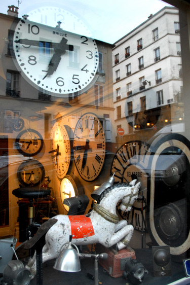 Photographie intitulée "A l'heure!" par Michel Volle, Œuvre d'art originale