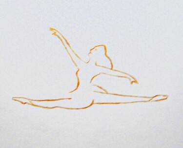 绘画 标题为“The Olympian” 由Michela Curtis, 原创艺术品, 丙烯