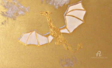 绘画 标题为“The Dragon” 由Michela Curtis, 原创艺术品, 丙烯