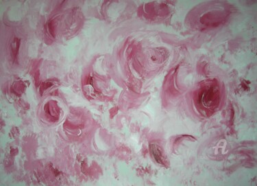 Painting titled "The Scent" by Michela Curtis, Original Artwork, Oil