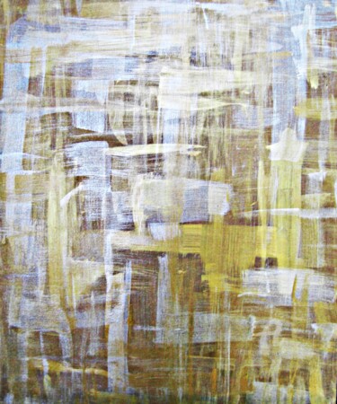 Painting titled "G.O.L.D. - Abstract…" by Michela Curtis, Original Artwork, Acrylic