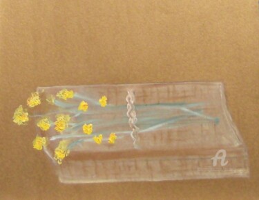 Malerei mit dem Titel "The Daffodils" von Michela Curtis, Original-Kunstwerk, Öl