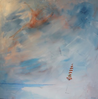 Peinture intitulée "Etoile de mer" par Michel Adam, Œuvre d'art originale, Acrylique