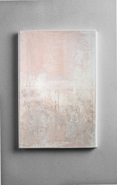 Painting titled "TISSIU PAPER WALL" by Michelangelo Alessandro, Original Artwork, Acrylic Mounted on Wood Stretcher frame