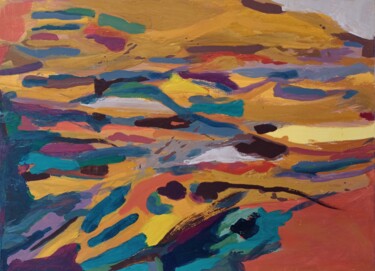 绘画 标题为“Mare colorato” 由Michelangelo Paglialonga, 原创艺术品, 丙烯