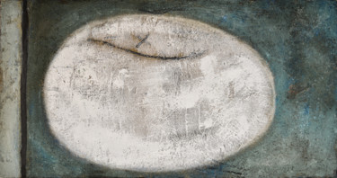 Peinture intitulée "Figure N° 1 "Egg"" par Michel Boucharinc, Œuvre d'art originale, Acrylique Monté sur Châssis en bois