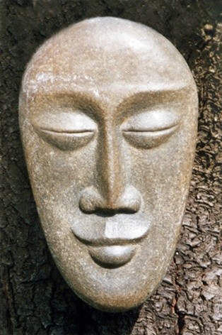 雕塑 标题为“Tête d'Homme” 由Michel Cabon, 原创艺术品, 石