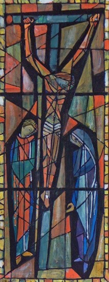 Peinture intitulée "Crucifixion" par Michel Cabon, Œuvre d'art originale