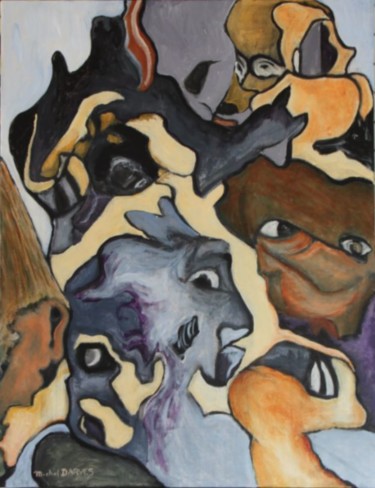Pintura titulada "matamore.jpg" por Michel Darves, Obra de arte original, Acrílico