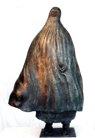 Sculpture intitulée "Vénus afghane" par Micheldejos, Œuvre d'art originale