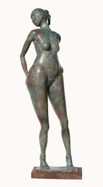 Sculpture intitulée "Cellulite ?" par Micheldejos, Œuvre d'art originale