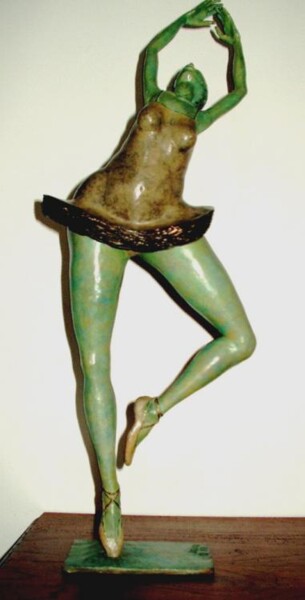 Sculpture intitulée "Ballerine" par Micheldejos, Œuvre d'art originale