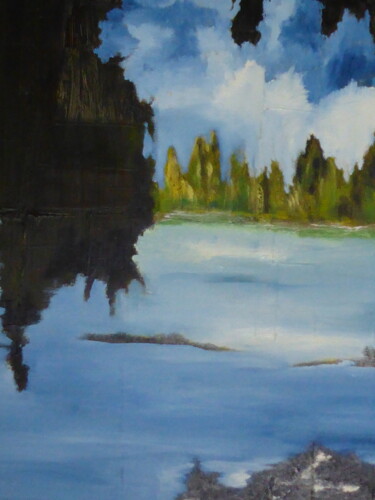 Croisière en mer d'Andaman Painting titled "Croisière en mer d'…" by Berny, Original Art, Oil