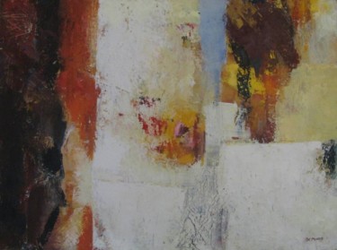 Painting titled "calle al andaluz" by Michel De Mingo, Original Artwork, Oil