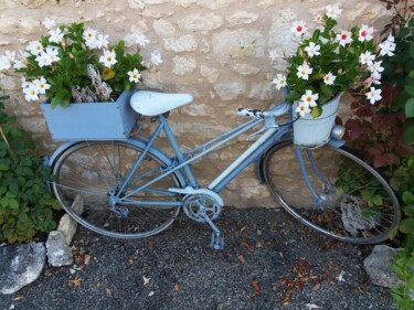 Fotografie mit dem Titel "Tour de vélo" von Michèle Baylet-Brunet, Original-Kunstwerk, Digitale Fotografie