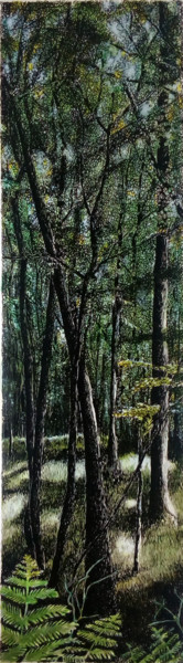 Malerei mit dem Titel "Sans titre 2" von Michèle Caranove, Original-Kunstwerk, Tinte